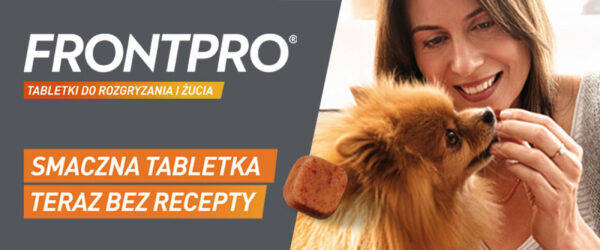 FRONTPRO® – Tabletka na pchły i kleszcze bez recepty